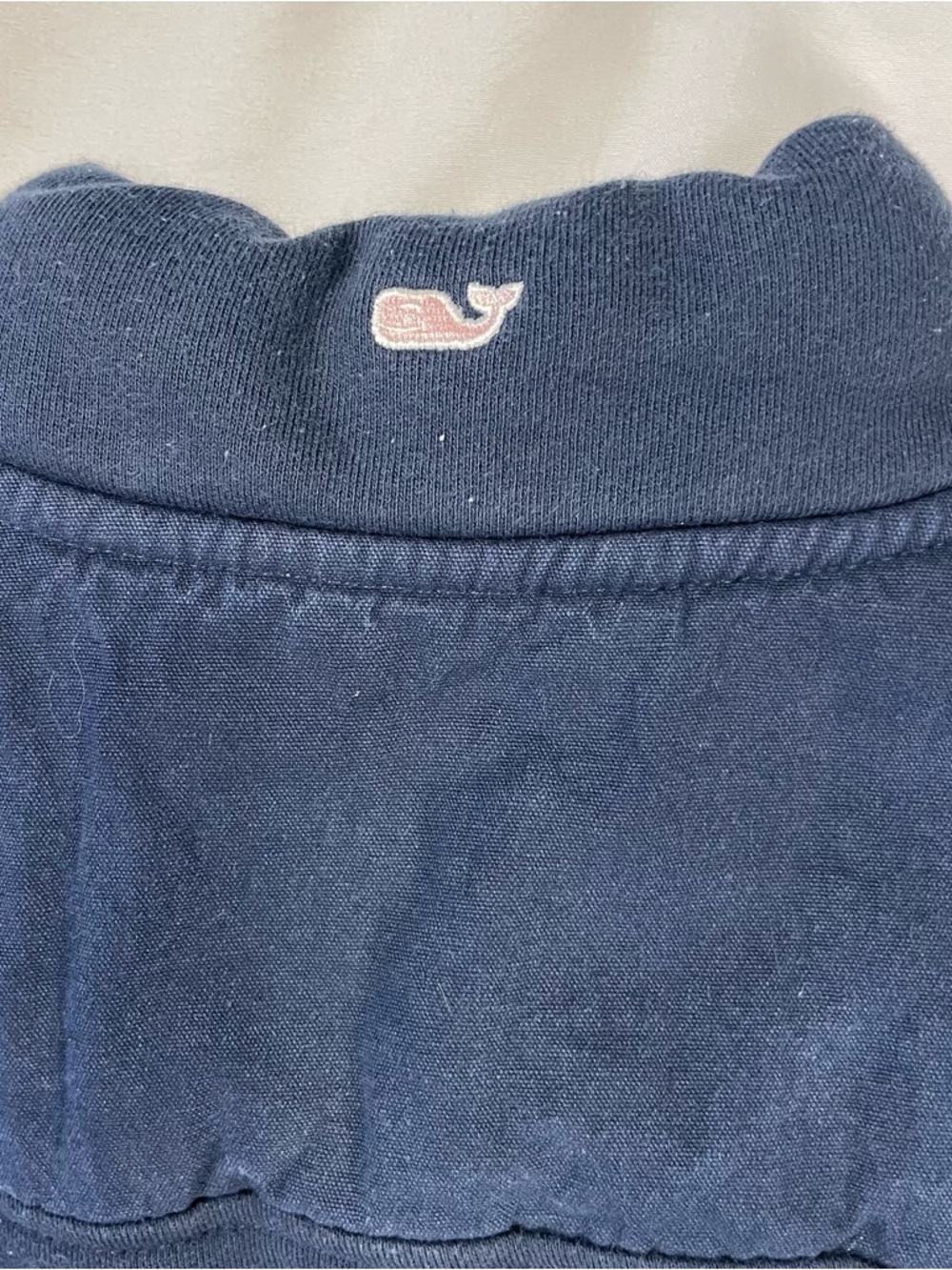 Vineyard Vines Navy Quarter Zip Pullover Small Preppy Coastal Classic - Picture 7 of 15